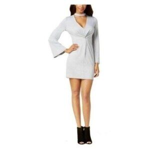 Kensie Womens Twisted Choker Dress